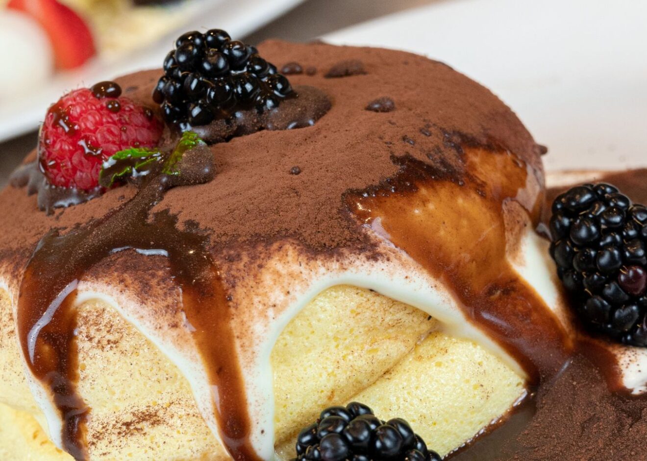 Tiramisu Pancake shot on December 2nd 2021
