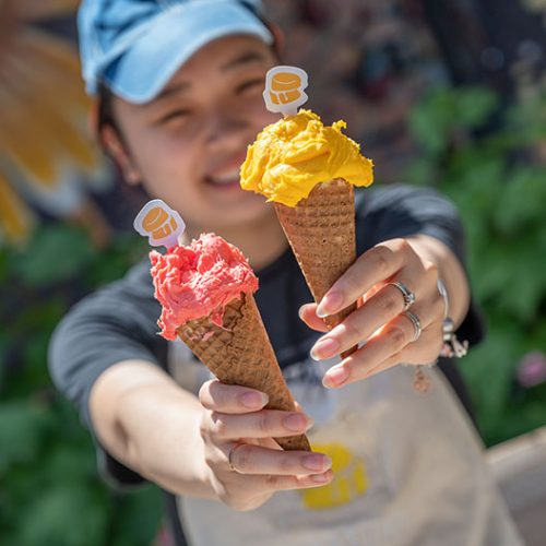 Fuwa Fuwa's ice cream