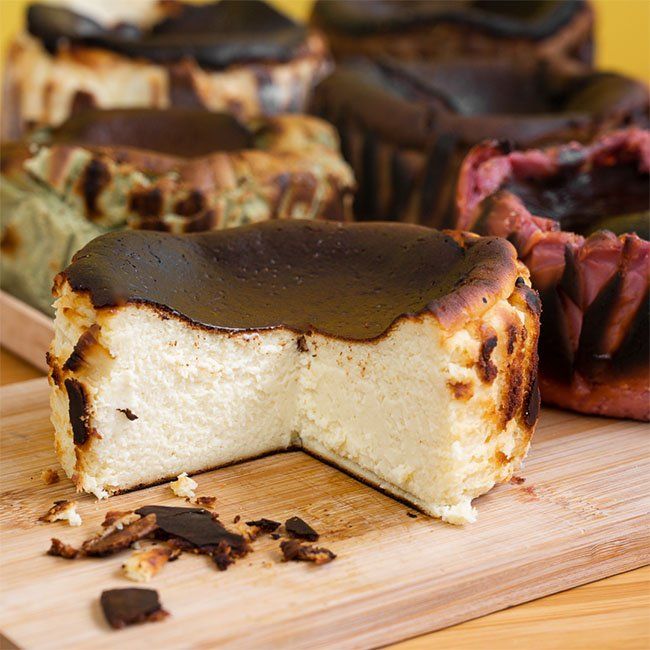 burnt top cheesecakes original