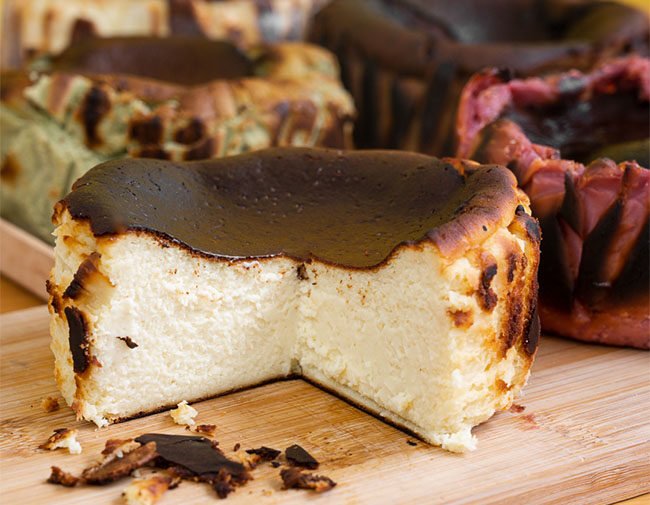 burnt top cheesecakes original